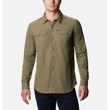 Columbia Muške Košulje - Silver Ridge 2.0 Long Sleeve Sive Zelene | XRWA-17624